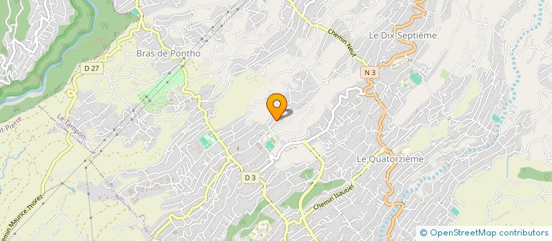 localisation de l'entreprise MADAME EMELINE PAYET  LE TAMPON