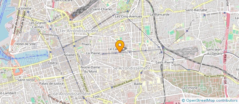 localisation de l'entreprise MADAME EMELINE PERRIN à MARSEILLE