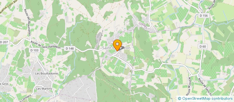 localisation de l'entreprise MADAME EMELINE PERTHUIS  PUYVERT