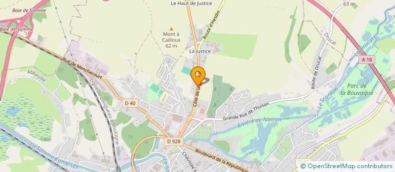 localisation de l'entreprise MADAME EMELINE PEUVREL à ABBEVILLE