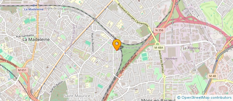 localisation de l'entreprise MADAME EMELINE PEUVREL à MARCQ-EN-BARŒUL
