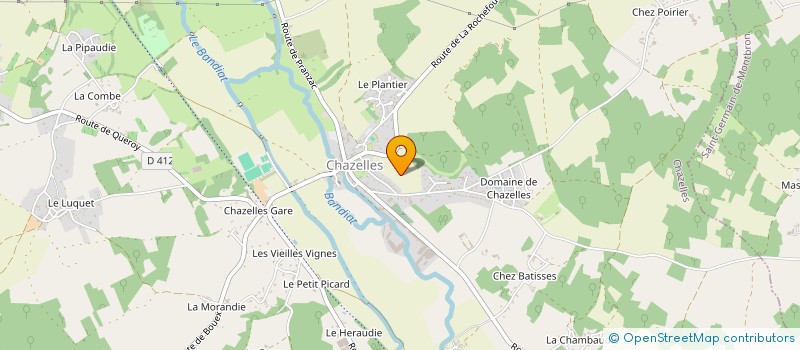 localisation de l'entreprise MADAME EMELINE PICHON à CHAZELLES