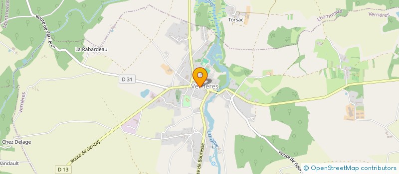 localisation de l'entreprise MADAME EMELINE POUPIN  LHOMMAIZE