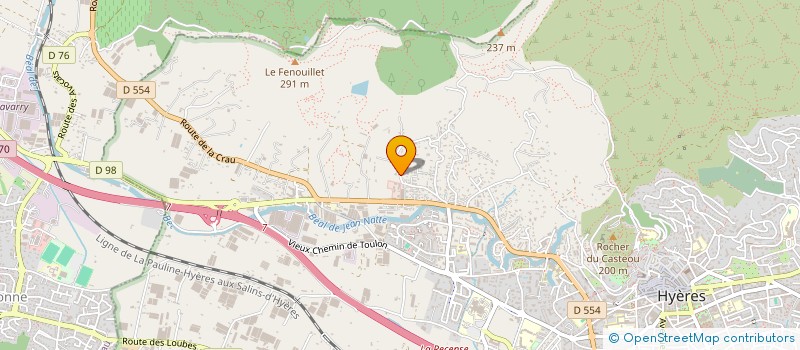 localisation de l'entreprise MADAME EMELINE PRALINE à HYERES