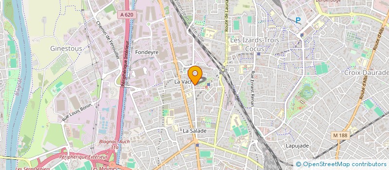 localisation de l'entreprise MADAME EMELINE RESTES à TOULOUSE