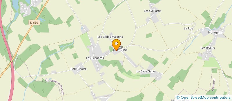 localisation de l'entreprise MADAME EMELINE ROGER à EGRISELLES-LE-BOCAGE