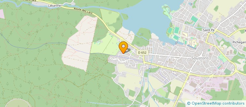 localisation de l'entreprise MADAME EMELINE ROOZEN  SOUSTONS