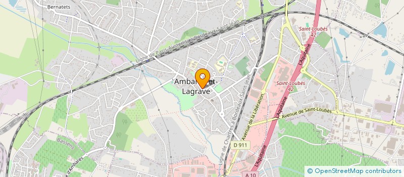 localisation de l'entreprise MADAME EMELINE ROTTIER  AMBARES-ET-LAGRAVE