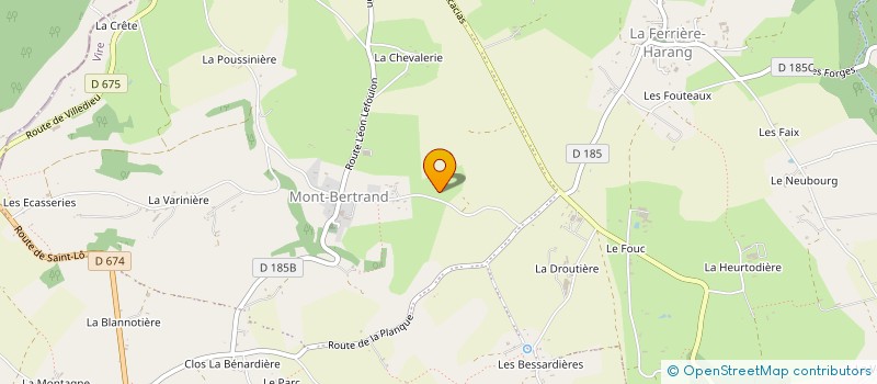 localisation de l'entreprise MADAME EMELINE RUAULT  CONDE-EN-NORMANDIE