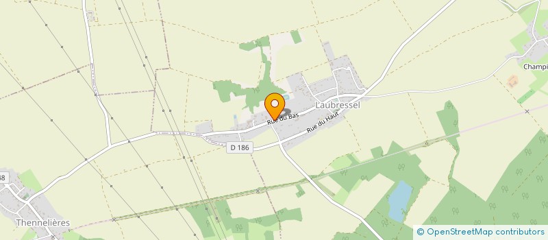 localisation de l'entreprise MADAME EMELINE RUELLE  LAUBRESSEL