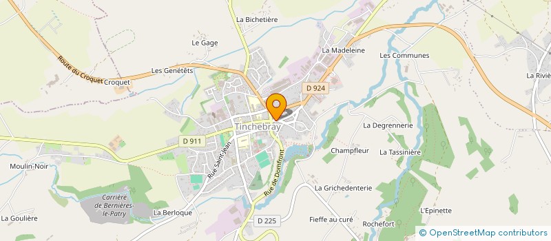 localisation de l'entreprise MADAME EMELINE SABRE à TINCHEBRAY-BOCAGE