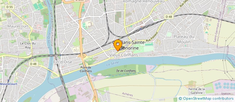 localisation de l'entreprise MADAME EMELINE SALOMON  CONFLANS-SAINTE-HONORINE