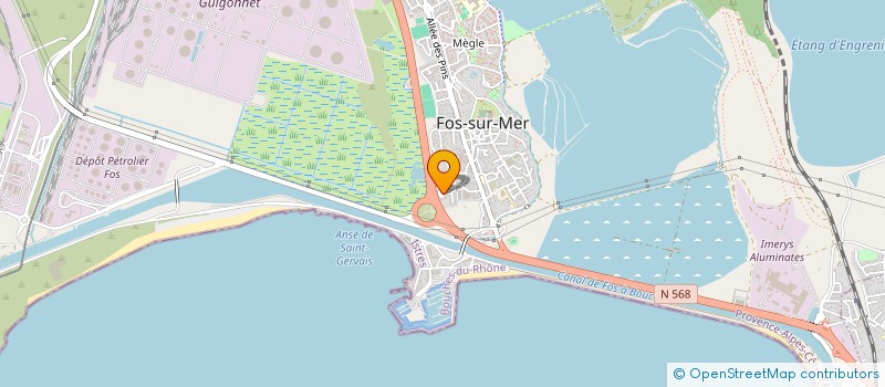 localisation de l'entreprise MADAME EMELINE SANSONE  FOS-SUR-MER