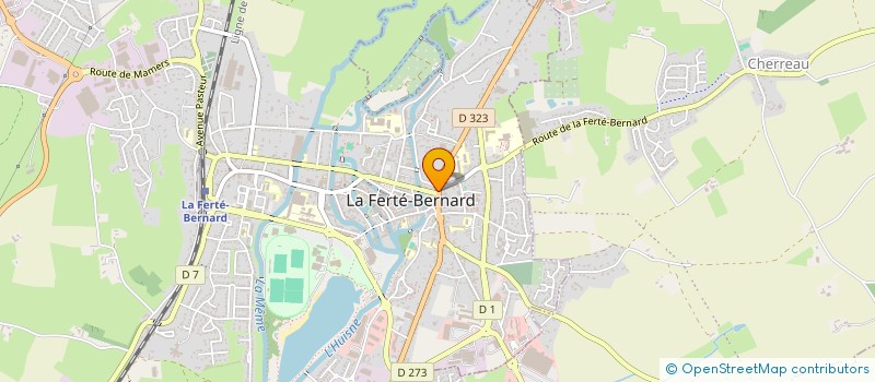localisation de l'entreprise MADAME EMELINE SEQUEIRA à LA FERTE-BERNARD