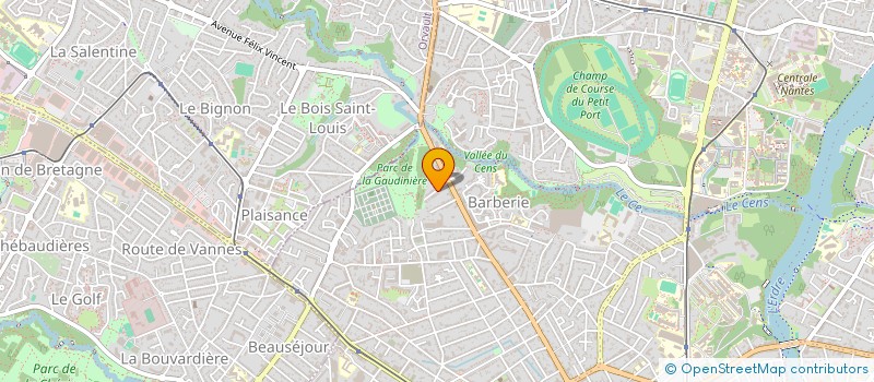 localisation de l'entreprise MADAME EMELINE SERGENT  NANTES