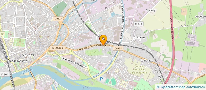 localisation de l'entreprise MADAME EMELINE SOENEN à NEVERS