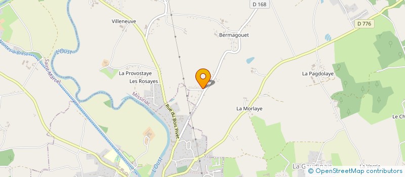 localisation de l'entreprise MADAME EMELINE SOURGET à MISSIRIAC