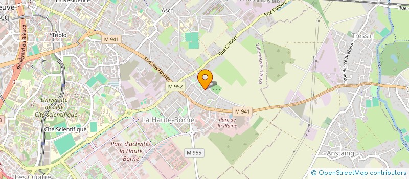 localisation de l'entreprise MADAME EMELINE TANCREZ à VILLENEUVE-D'ASCQ