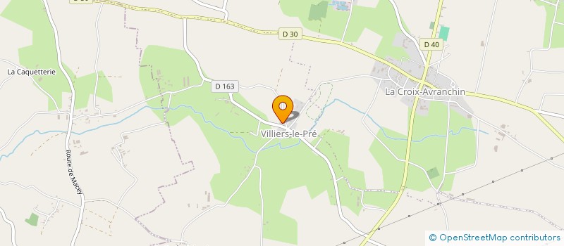 localisation de l'entreprise MADAME EMELINE THOMAS  SAINT-JAMES