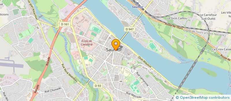 localisation de l'entreprise MADAME EMELINE TOUCHET  SAUMUR