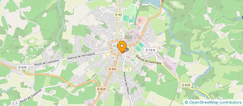 localisation de l'entreprise MADAME EMELINE TREMOULET  EAUZE