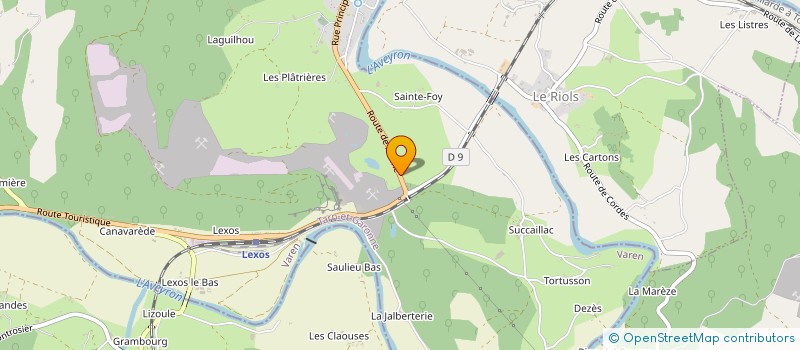 localisation de l'entreprise MADAME EMELINE VALLEAU  FENEYROLS