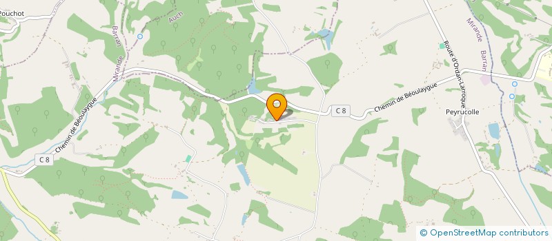 localisation de l'entreprise MADAME EMELINE VIGNALS  BARRAN