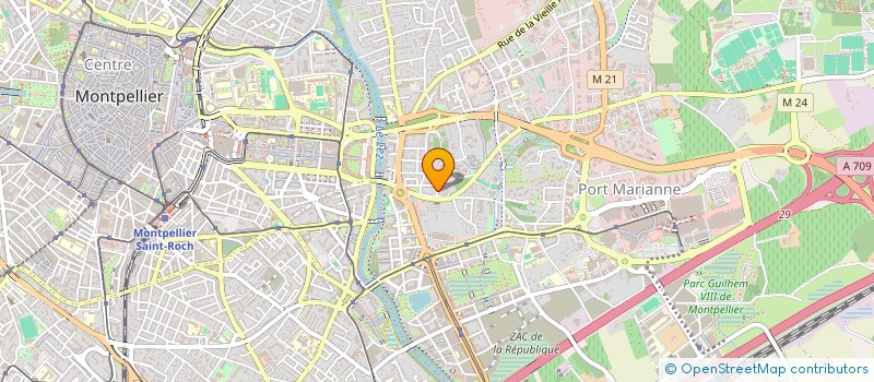 localisation de l'entreprise MADAME EMELINE VILBAS  MONTPELLIER