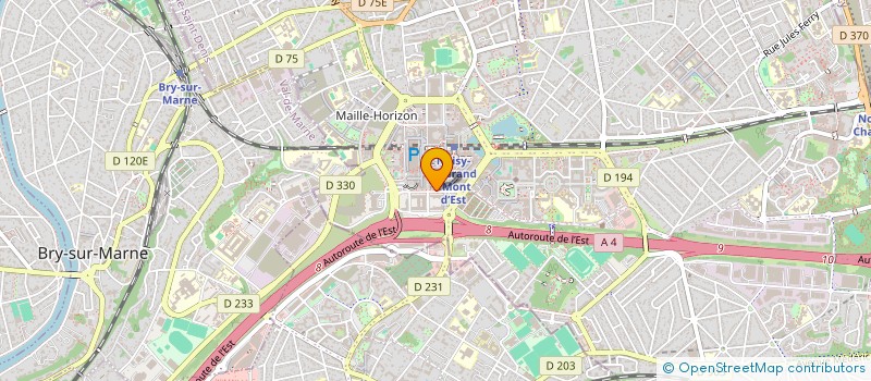 localisation de l'entreprise MADAME EMELINE VU-VAN-QUIET  NOISY-LE-GRAND