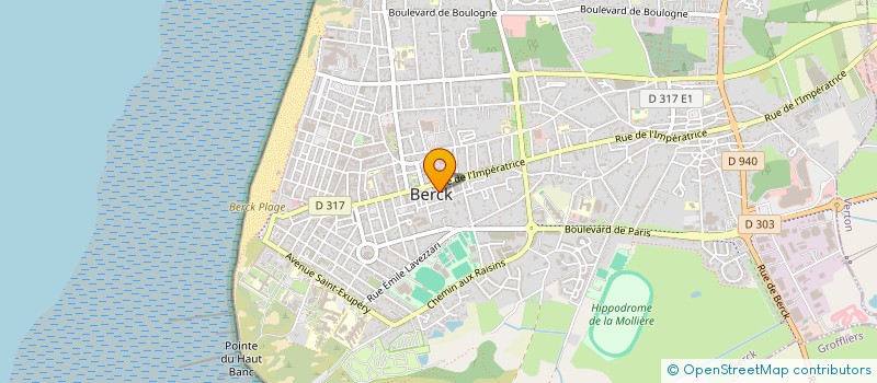 localisation de l'entreprise MADAME EMELINE WAREMBOURG à BERCK