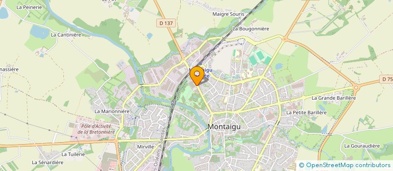 localisation de l'entreprise MADAME EMELINE WEGMULLER à MONTAIGU-VENDEE