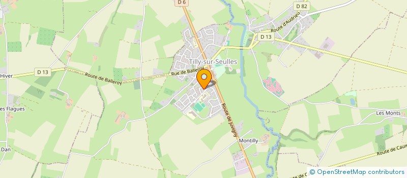 localisation de l'entreprise MADAME EMELYNE DELATTRE  TILLY-SUR-SEULLES