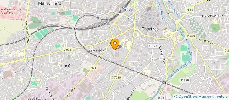 localisation de l'entreprise MADAME EMELYNE PEREIRA SEMEDO à CHARTRES