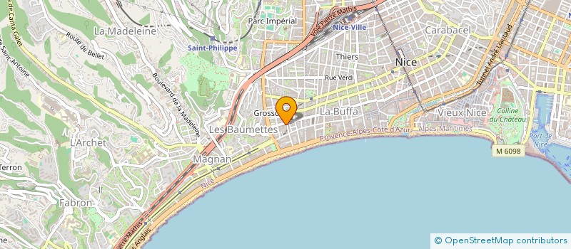 localisation de l'entreprise MADAME EMERALIDA NEACSU à NICE