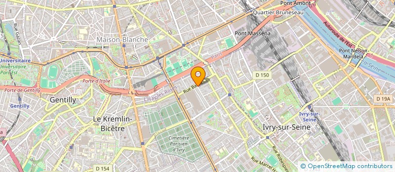 localisation de l'entreprise MADAME EMERANCIA NTUMBA MUJINGA MUTOMBO à IVRY-SUR-SEINE