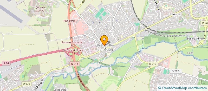 localisation de l'entreprise MADAME EMERAUDE MAYER  BRETTEVILLE-SUR-ODON