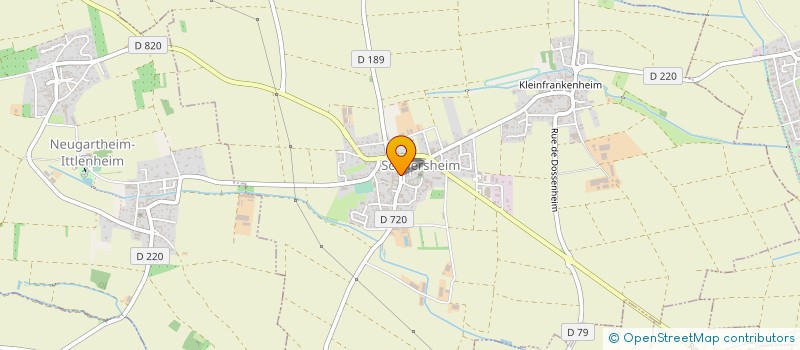 localisation de l'entreprise MADAME EMERENCE LANG  SCHNERSHEIM