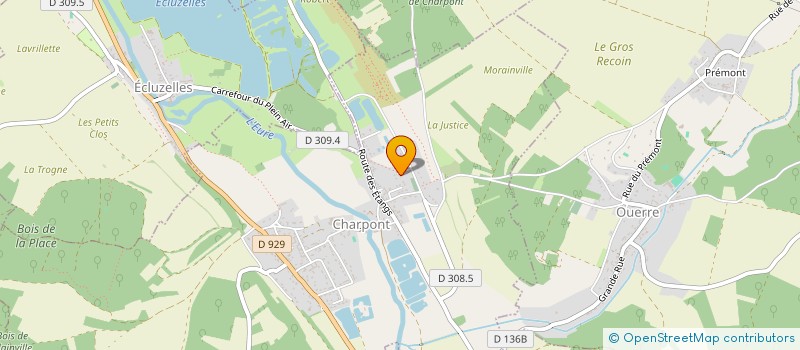 localisation de l'entreprise MADAME EMESE MOREL à CHARPONT