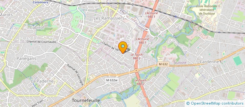 localisation de l'entreprise MADAME EMI LUDEMANN à COLOMIERS