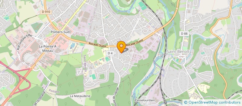 localisation de l'entreprise MADAME EMIE GALLETAUX  SAINT-BENOIT