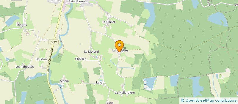 localisation de l'entreprise MADAME EMIE GOUBET  LENT