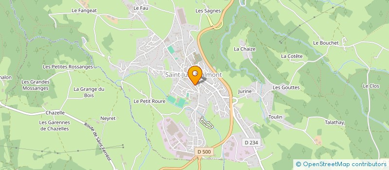 localisation de l'entreprise MADAME EMIE HERMENT  CERENCES