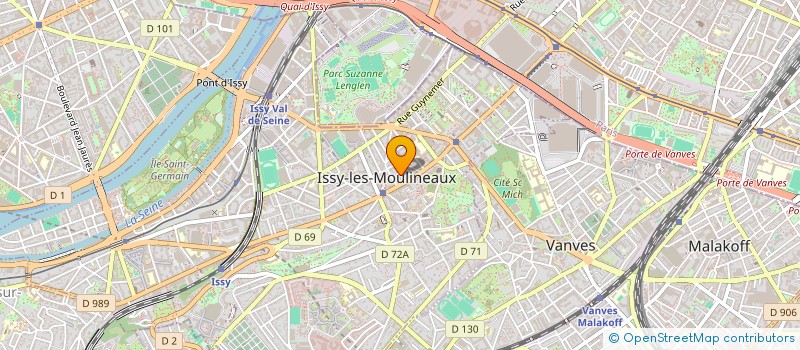 localisation de l'entreprise MADAME EMIE PERRET à ISSY-LES-MOULINEAUX