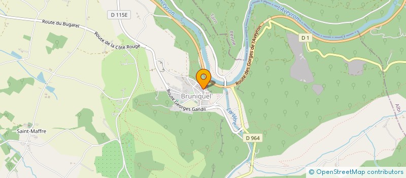 localisation de l'entreprise MADAME EMIGA DARBOIS  BRUNIQUEL