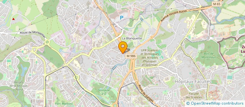 localisation de l'entreprise MADAME EMILANDE GUICHET à MONTPELLIER