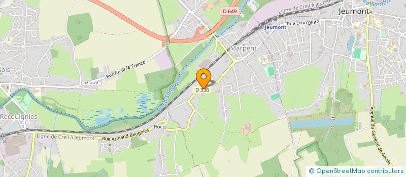 localisation de l'entreprise MADAME EMILE DUFOSSEZ  MARPENT