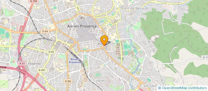 localisation de l'entreprise MADAME EMILEY BENDLE à AIX-EN-PROVENCE