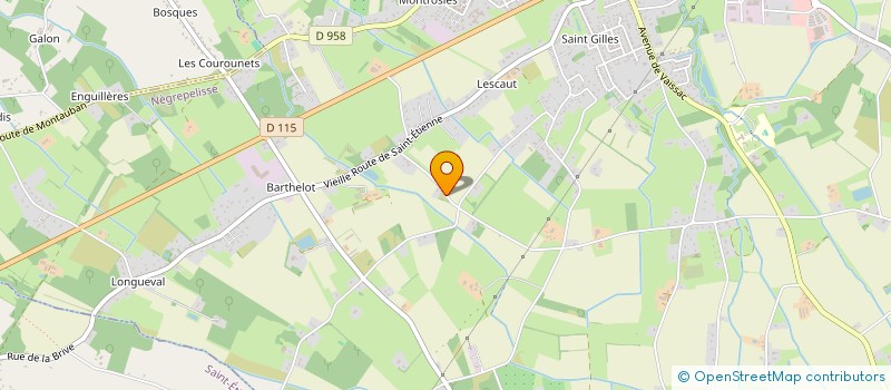 localisation de l'entreprise MADAME EMILIA BELLOCQ  NEGREPELISSE