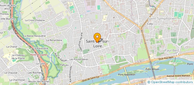 localisation de l'entreprise MADAME EMILIA BIBI  SAINT-CYR-SUR-LOIRE