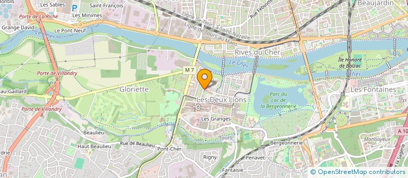 localisation de l'entreprise MADAME EMILIA BUIS  TOURS